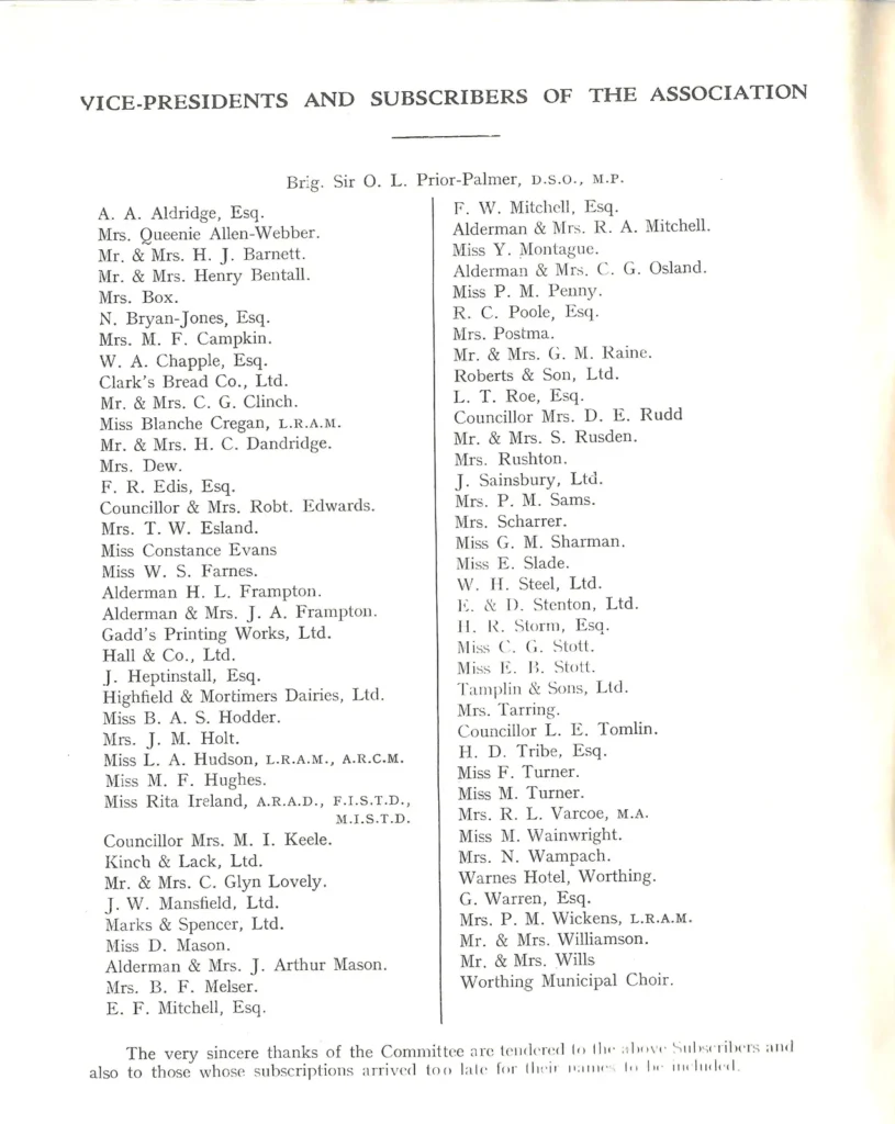Image of 1961 WMAAF VPs